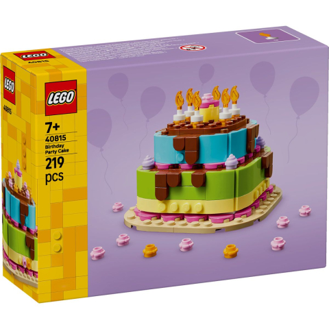 LEGO® - Lego tort pentru petrecerea de zi de nastere 40815 varsta 7 ani -+15 ani