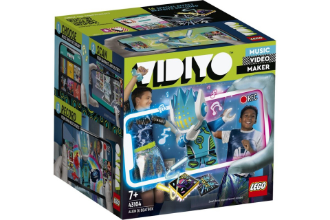 LEGO Minifigurine - LEGO VIDIYO - Alien DJ BeatBox 43104, 73 piese, varsta de la 7 ani la 14 ani