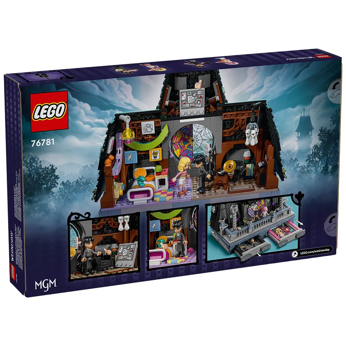 Lego wednesday dormitorul lui wednesday si al lui emid 76781, copii varsta 10 ani pana la 14 ani [8]
