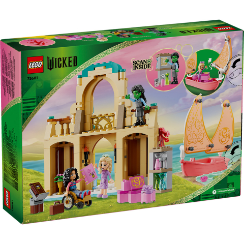 LEGO Wicked: Glinda Elphaba si Nessarose la Universitatea Shiz 75681, 7 ani+, 304 piese, varsta de la 7 ani la 12 ani [3]
