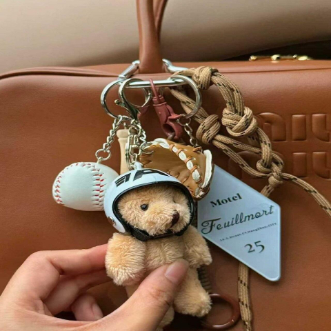 Laptop, Tablete & Telefoane - Lemontti Breloc Charm Teddy Bear pentru geanta si chei