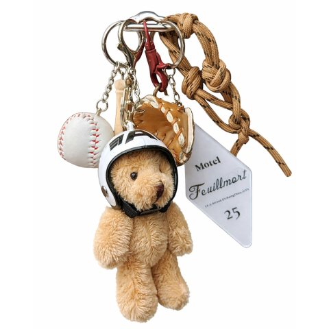 Lemontti Breloc Charm Teddy Bear pentru geanta si chei [1]