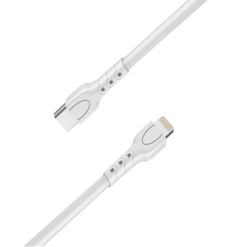 Lemontti Cablu Type-C la tip Lightning, 25W, 0.5m, Alb [1]