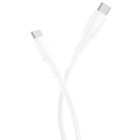 Lemontti Cablu Wind Fast Charge Type-C la Type-C, PD, 65W, 1.2m, Alb [3]