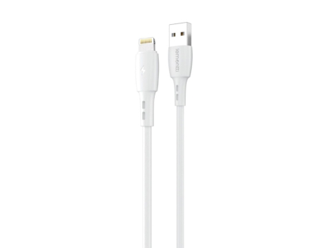 Periferice IT - Lemontti Cablu Wind USB-A la tip Lightning, 0.5m, Alb
