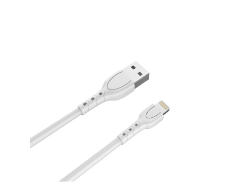 Periferice IT - Lemontti Cablu Wind USB-A la tip Lightning, 1.2m, Alb