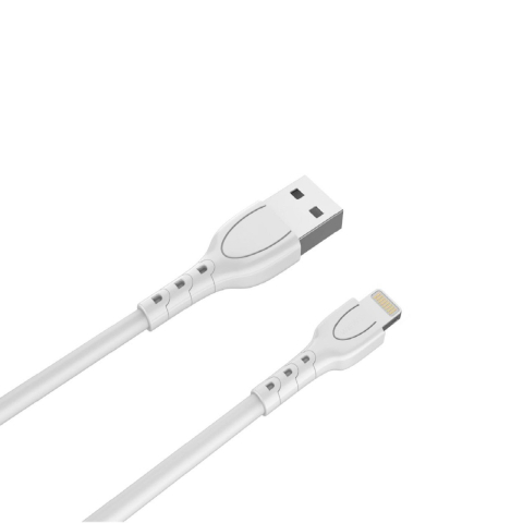 Lemontti Cablu Wind USB-A la tip Lightning, 1.2m, Alb [1]
