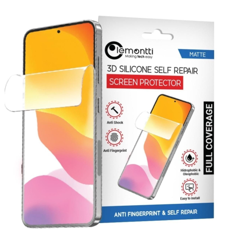 Lemontti Folie Silicon 3D Self-Repair Matte iPhone 17 Pro [5]