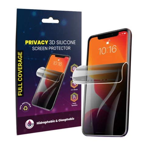 Lemontti Folie Silicon Privacy iPhone 11 Pro Max / Xs Max [6]