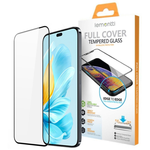 Lemontti Folie Sticla Full Fit Honor 200 Negru [3]