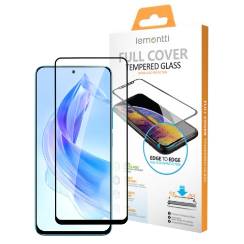 Lemontti Folie Sticla Full Fit Honor 90 Lite Negru [4]