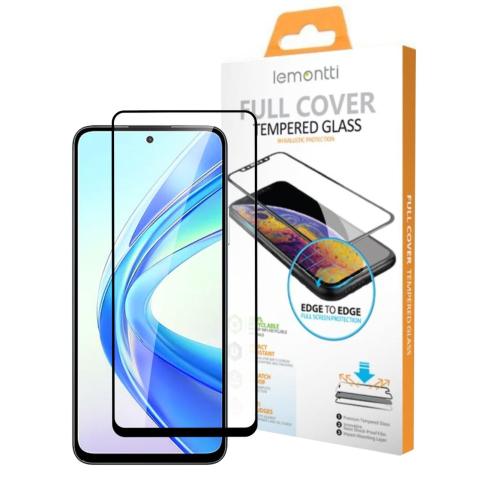 Lemontti Folie Sticla Full Fit Honor X7b Negru [3]