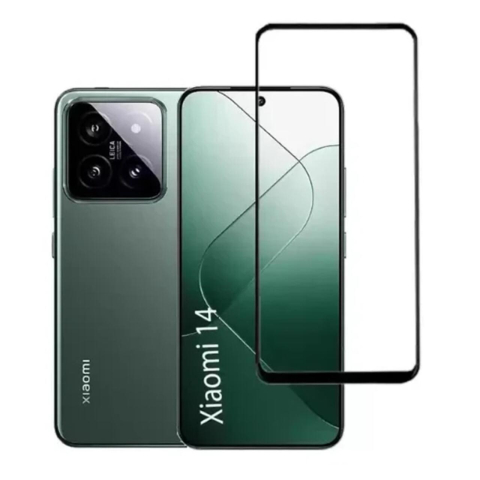 Laptop, Tablete & Telefoane - Lemontti Folie Sticla Full Fit Xiaomi 14 Negru