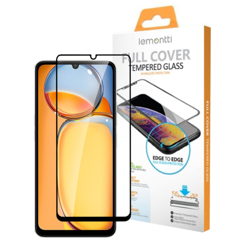 Lemontti Folie Sticla Full Fit Xiaomi Redmi 13C Negru [4]