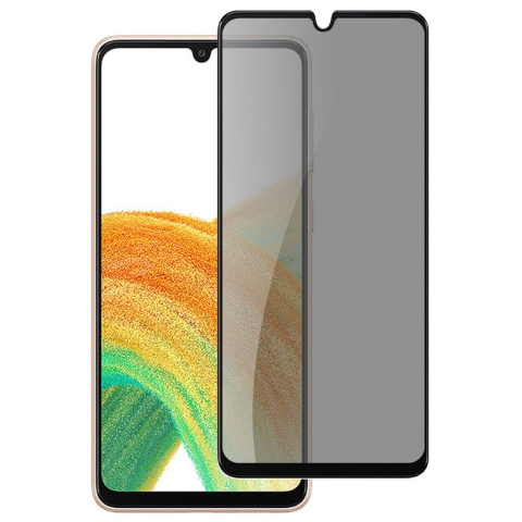 Laptop, Tablete & Telefoane - Lemontti Folie Sticla Privacy Full Fit Samsung Galaxy A25 5G Negru