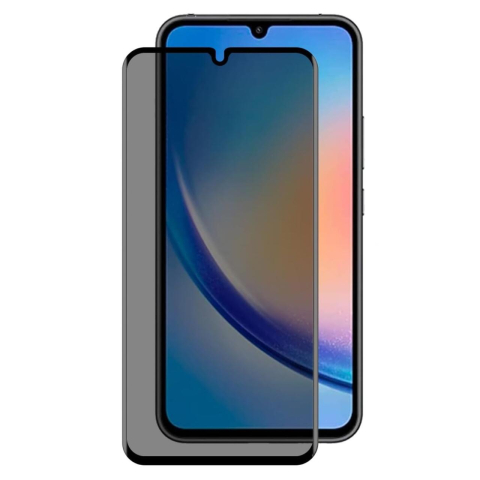 Laptop, Tablete & Telefoane - Lemontti Folie Sticla Privacy Full Fit Samsung Galaxy A34 5G Negru