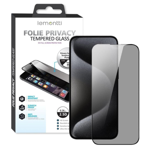 Lemontti Folie Sticla Privacy Full Fit Samsung Galaxy S25 Negru [5]