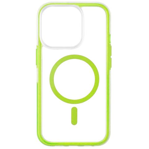 Lemontti Husa Air Bumper MagSafe iPhone 16 Pro Verde [1]
