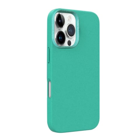 Laptop, Tablete & Telefoane - Lemontti Husa Biodegradabila Multiple Color Wheat MagSafe iPhone 16 Pro Max Verde
