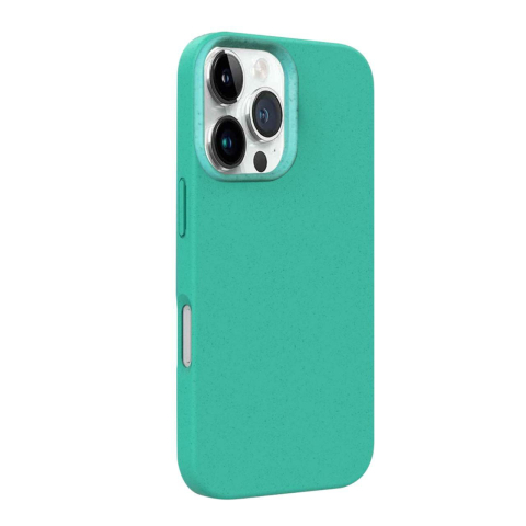 Laptop, Tablete & Telefoane - Lemontti Husa Biodegradabila Multiple Color Wheat MagSafe iPhone 16 Pro Verde