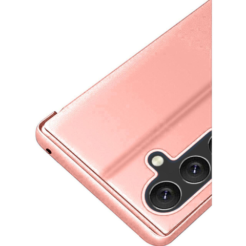 Lemontti Husa Book Clear View Samsung Galaxy A25 5G Roz [2]
