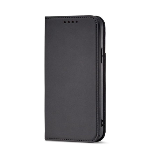 Lemontti Husa Book Magnet Card iPhone 14 Pro, cu suport portofel, Negru [6]