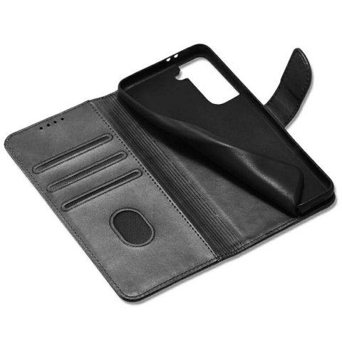 Laptop, Tablete & Telefoane - Lemontti Husa Book Wallet Xiaomi Redmi 13C Negru