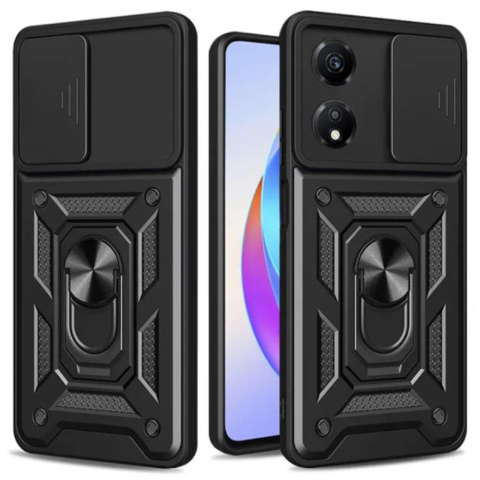 Lemontti Husa CamShield Honor X7b / X7b 5G / 90 Smart Negru [4]