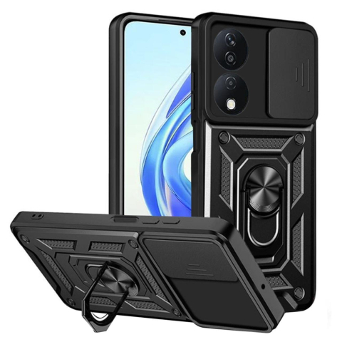 Laptop, Tablete & Telefoane - Lemontti Husa CamShield Honor X7b / X7b 5G / 90 Smart Negru
