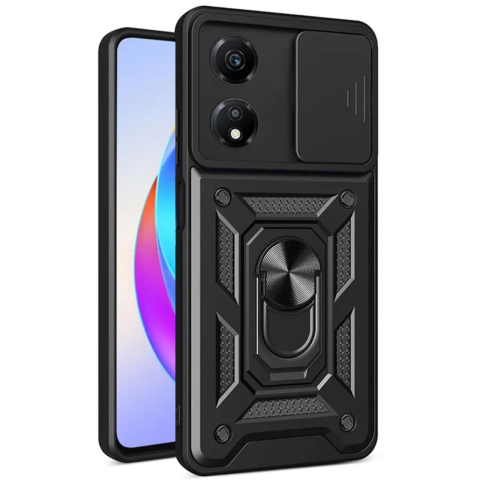 Lemontti Husa CamShield Honor X7b / X7b 5G / 90 Smart Negru [2]