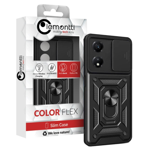 Lemontti Husa CamShield Honor X7b / X7b 5G / 90 Smart Negru [5]