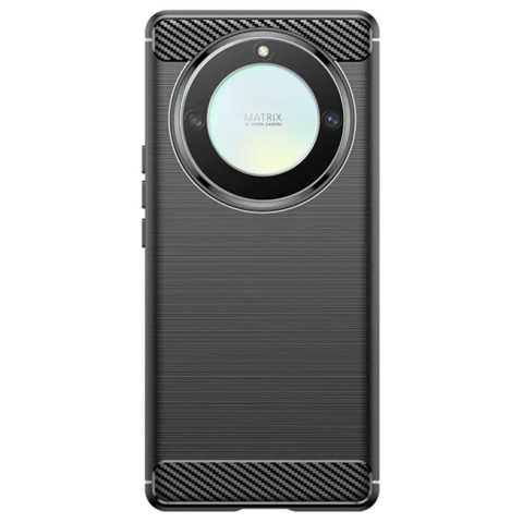 Lemontti Husa Carbon Case Flexible Honor Magic6 Lite Negru [2]