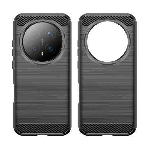 Lemontti Husa Carbon Case Flexible Honor Magic8 Pro Negru [5]
