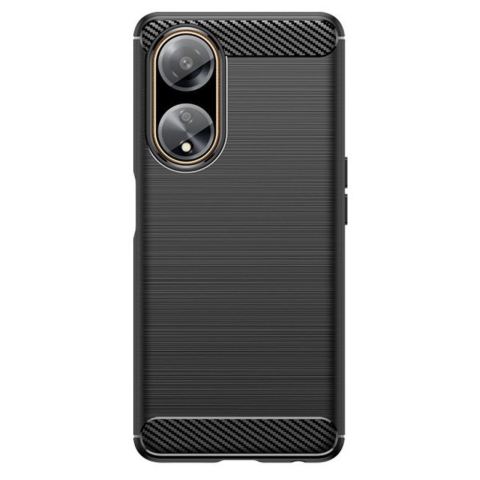 Lemontti Husa Carbon Case Flexible Oppo A98 Negru [4]