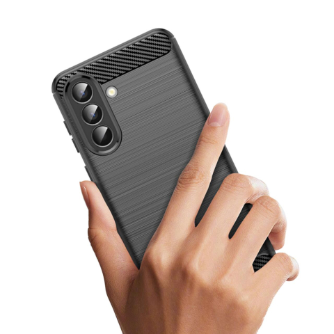 Lemontti Husa Carbon Case Flexible Samsung Galaxy A57 Negru [3]