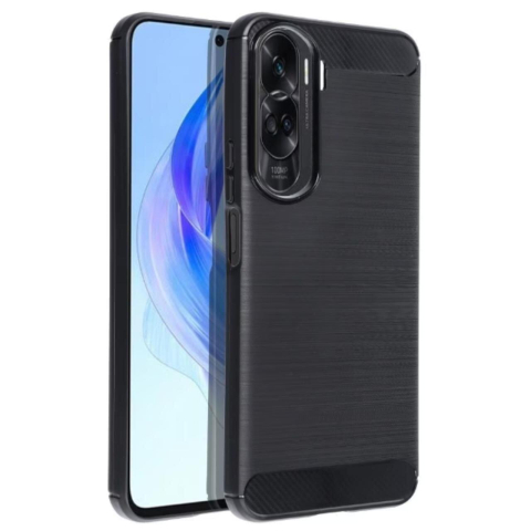 Laptop, Tablete & Telefoane - Lemontti Husa Carbon Honor 90 Lite Negru