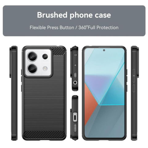 Lemontti Husa Carbon Pro Xiaomi Redmi Note 13 5G Negru [1]