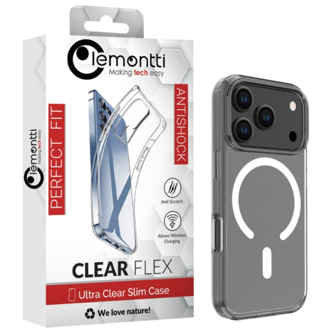 Lemontti Husa Clear Shield Magsafe iPhone 17 Pro Transparent [3]