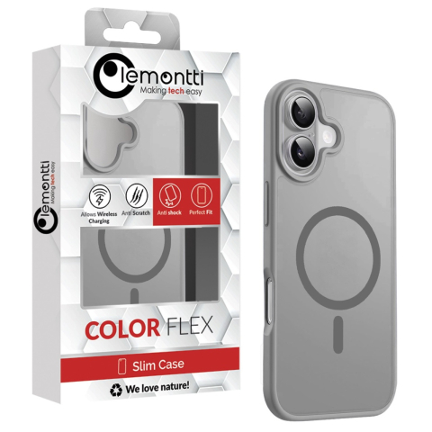 Lemontti Husa EliteGuard Magsafe iPhone 17 Gri [2]