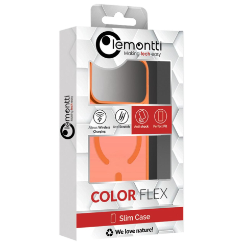 Lemontti Husa EliteGuard Magsafe iPhone 17 Pro Max Portocaliu [1]