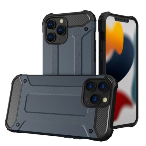 Lemontti Husa Hybrid Armor iPhone 14 Pro Albastru [2]