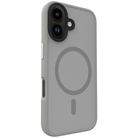 Lemontti Husa Hybrid MagSafe iPhone 16 Gri [1]