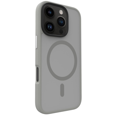 Lemontti Husa Hybrid MagSafe iPhone 16 Pro Gri [1]