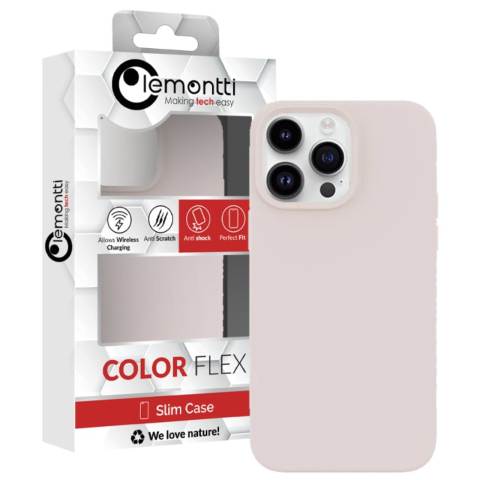 Lemontti Husa Liquid Silicon iPhone 16 Pro Roz [1]