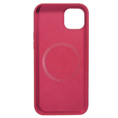 Lemontti Husa Liquid Silicon MagCharge iPhone 14 Plus Roze (protectie 360°, material fin, captusit cu microfibra) [1]