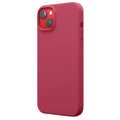 Lemontti Husa Liquid Silicon MagCharge iPhone 14 Plus Roze (protectie 360°, material fin, captusit cu microfibra) [2]