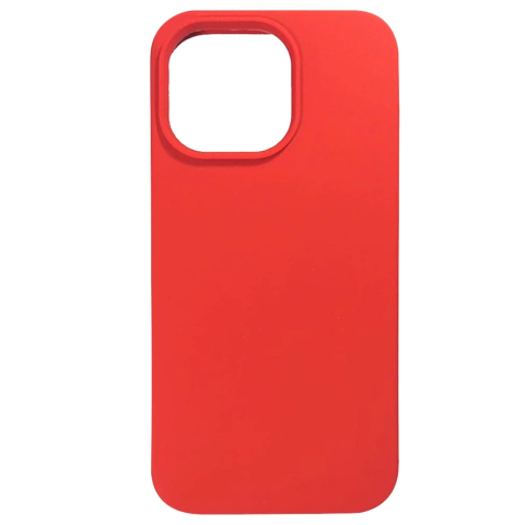 Lemontti Husa Liquid Silicon MagCharge iPhone 14 Pro Rosu (protectie 360°, material fin, captusit cu microfibra) [2]