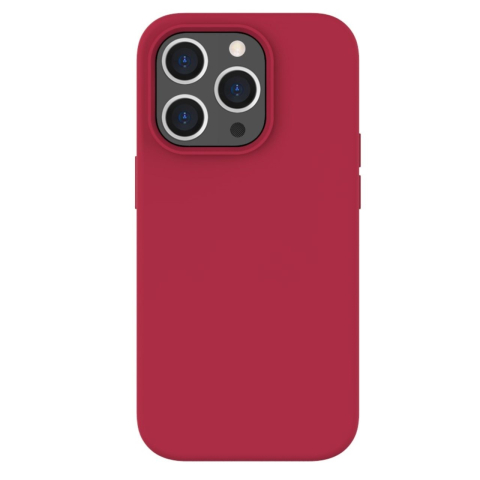 Lemontti Husa Liquid Silicon MagCharge iPhone 14 Pro Roze (protectie 360°, material fin, captusit cu microfibra) [1]