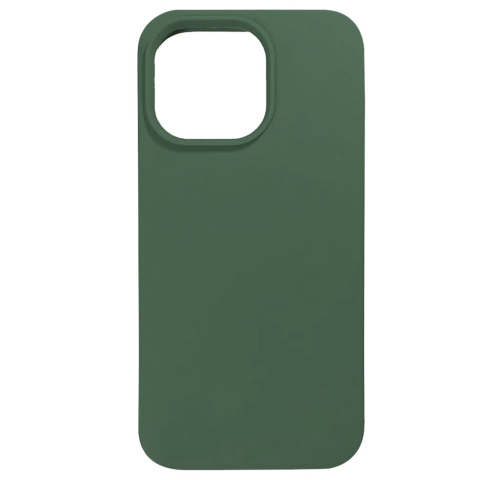 Lemontti Husa Liquid Silicon MagCharge iPhone 14 Pro Verde (protectie 360°, material fin, captusit cu microfibra) [2]