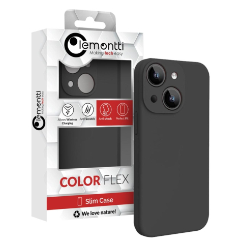 Lemontti Husa Liquid Silicon MagCharge iPhone 15 Plus Negru (protectie 360°, material fin, captusit cu microfibra) [5]